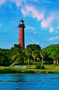 Jupiter Florida Lighthouse Photograph by Laura Fasulo Jupiter Florida Lighthouse Photograph by Laura Fasulo