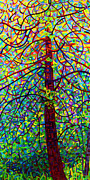 Kaleidoscope Painting by Mandy Budan