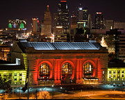 Kansas City Christmas Photograph by Kevin Anderson