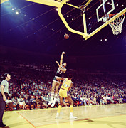 Kareem Abdul Jabbar Great Shot Photograph by Retro Images Archive