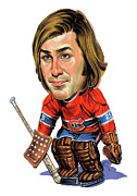 Ken Dryden Painting by Art  