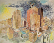 King Kong In L. A. Painting by Anthony Coulson