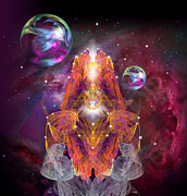 King of Crystal Kingdom Digital Art by Alexa Szlavics