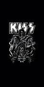 Kiss - Skull Digital Art by Brand A