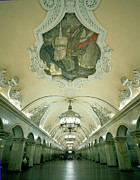 Komsomolskaya Metro Station Photograph by Science Photo Library