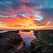 La Jolla California Reflections - Square Photograph by Larry Marshall La Jolla California Reflections - Square Photograph by Larry Marshall