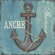 La Mer Ancre Painting by Debbie DeWitt