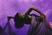 La Polaca Dancing With A Shawl Photograph by Raymundo de Larrain
