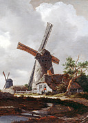 Landscape with Windmills Photograph by Munir Alawi