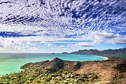 Lanikai Beach cirrocumulus clouds Photograph by Aloha Art