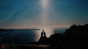 Late Evening Meditation on Santorini island Greece Photograph by Colette V Hera Guggenheim
