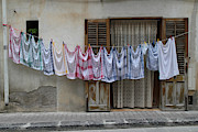 Laundry Drying In Cefalu, Italy Photograph by Holly C. Freeman