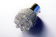 Led Light Bulb Photograph by Science Photo Library