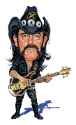 Lemmy Kilmister Painting by Art  