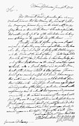 Letter Indian Affairs, 1755 Painting by Granger