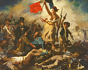 Liberty Leading The People, 28 July 1830 Painting by Eugene Delacroix