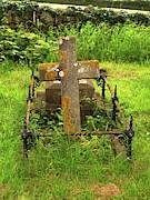 Lichen On A Stone Cross In Clean Air Photograph by Science Photo Library