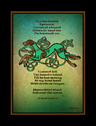Life the Hound Digital Art by Celtic Artist Angela Dawn MacKay