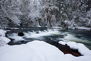 Little Fall Creek Winter Photograph by Andrew Kumler