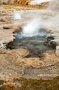 Little Pool Geyser at Black Sands Geyser Basin Photograph by Fred Stearns