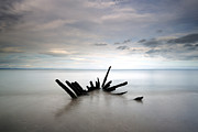 Longniddry Ship Wreck Photograph by Grant Glendinning Longniddry Ship Wreck Photograph by Grant Glendinning