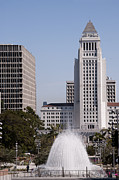 Los Angeles City Hall Photograph by Brenda Kean