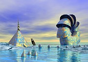 Lost and found - Surrealism Digital Art by Sipo Liimatainen