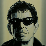 Lou Reed Painting Painting by Paul Meijering