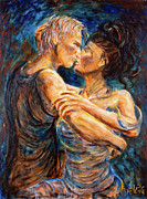 Lover in Shadow Painting by Nik Helbig