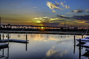 Lowcountry Marina Sunset Photograph by Dale Powell Lowcountry Marina Sunset Photograph by Dale Powell