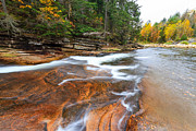 Lower Ammonoosuc Falls Photograph by Bryan Bzdula