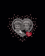 Lucy - Hearts And Dots Digital Art by Brand A