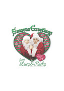 Lucy - Seasons Greetings Digital Art by Brand A