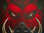 Mad Hog Painting by Glenn Pollard