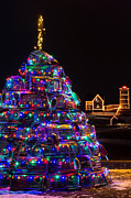 Maine Christmas Tree Cape Neddick Lighthouse Photograph by Dawna Moore Photography