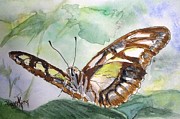 Malachite Painting by Peggy King