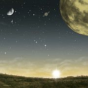 Many Moons Ago Digital Art by Brian Wallace