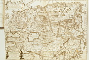 Map Of Eurasia Photograph by Science Photo Library