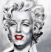 Marilyn Painting by Charles Bickel