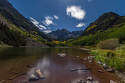 Maroon Bells At Night Photograph by Jeff Stoddart Maroon Bells At Night Photograph by Jeff Stoddart