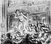 Marsh Burlesque, 1928 Painting by Granger