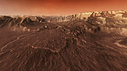 Martian Landslide Photograph by Science Photo Library