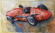 Maserati 250 F 1957  Painting by Yuriy Shevchuk