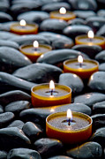 Meditation Candles Photograph by Olivier Le Queinec