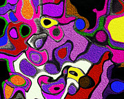 Melted Rubiks Cube 2 Digital Art by Andee Design