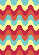 Melting colors Pattern Digital Art by Freshinkstain