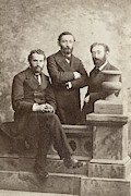 Men, C1900 Photograph by Granger Men, C1900 Photograph by Granger