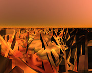 Metal Canyon Digital Art by Judi Suni Hall Metal Canyon Digital Art by Judi Suni Hall