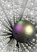 Metallic Spheres Photograph by Science Photo Library