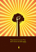 Mexican Proverb minimalist poster Painting by Sassan Filsoof